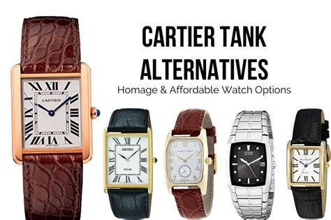 cheap alternative to cartier tank.